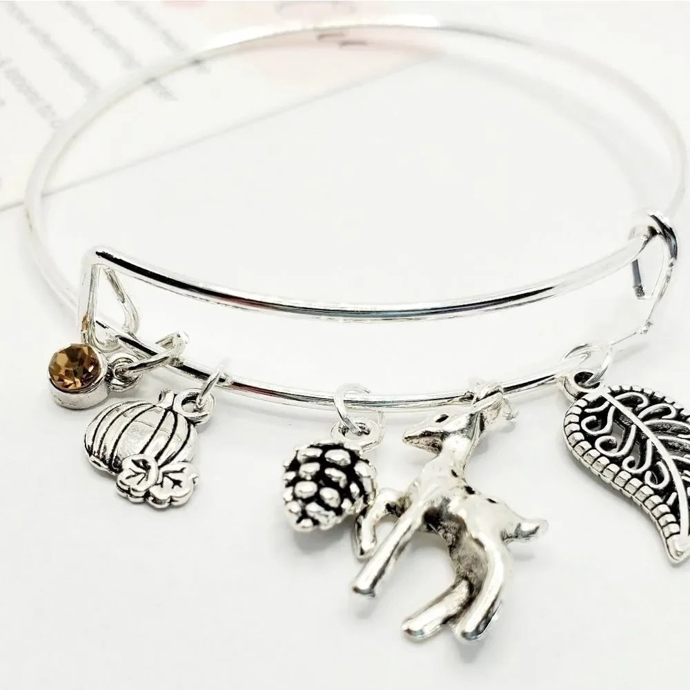 Fall Favorites Adjustable Bangle Bracelets